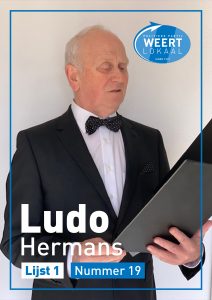 Ludo Hermans - Weert Lokaal - Lijst 1 Nummer 19 leefbaarheid en inclusiviteit